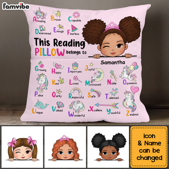 Personalized Birthday Gift For Granddaughter Positive Affirmation Pocket Pillow With Stuffing 28946 1