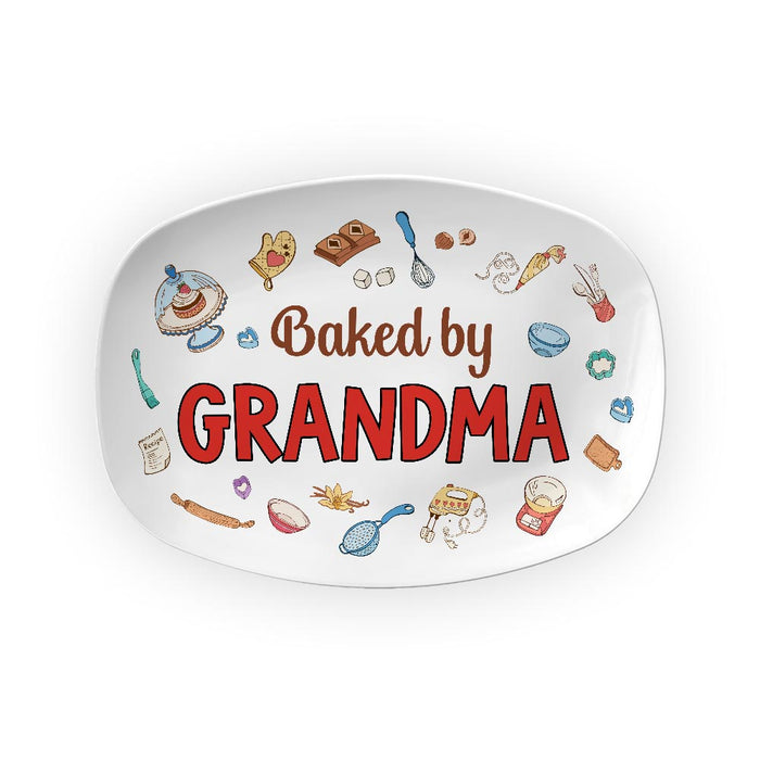 Personalized Christmas Gift For Grandma Baked By Grandma Plate 28949 1