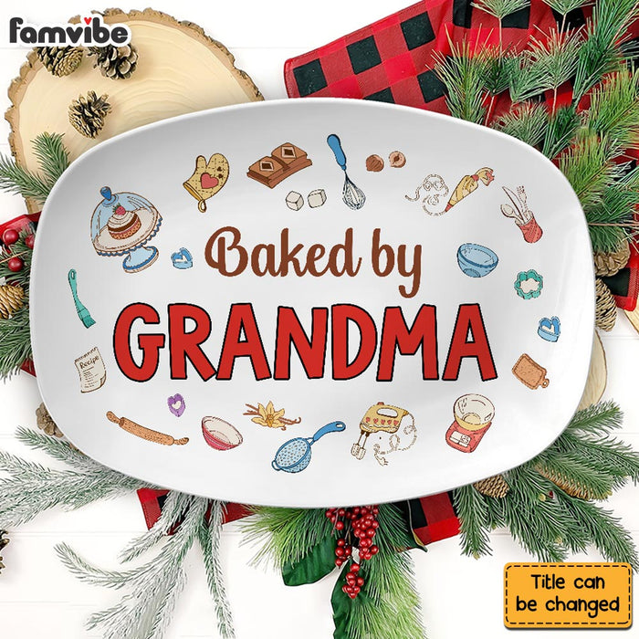 Personalized Christmas Gift For Grandma Baked By Grandma Plate 28949 1