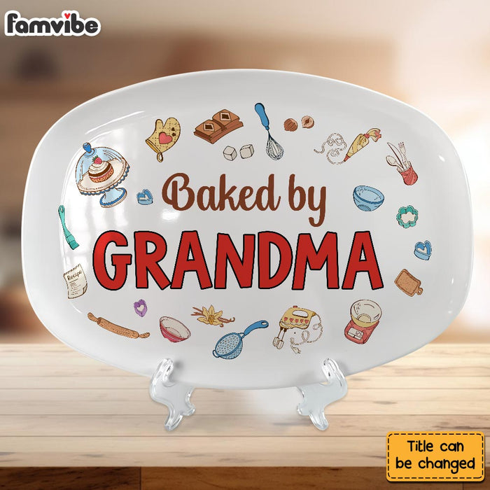 Personalized Christmas Gift For Grandma Baked By Grandma Plate 28949 1