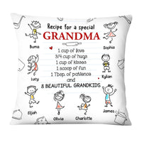 Personalized Gift Recipe For A Grandma Pillow 28951 thumb 1