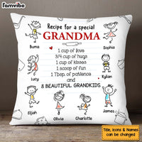 Personalized Gift Recipe For A Grandma Pillow 28951 thumb 1