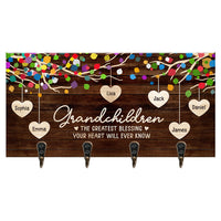 Personalized Gift For Gift For Grandma Greatest Blessing Key Holder 28952 thumb 1