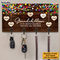 Personalized Gift For Gift For Grandma Greatest Blessing Key Holder 28952 thumb 1