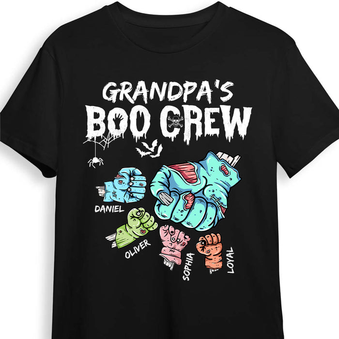 Personalized Gift For Grandpa's Boo Crew Halloween Shirt - Hoodie - Sweatshirt 28957 1