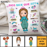 Personalized Gift For Grandson God Says I Am Spanish Pillow 28964 thumb 1