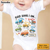 Personalized Gifts For Grandson Construction Machines I Am Baby Onesie 28968 1