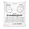 Personalized Granddaughter Long Distance Hug This Drawing Blanket 28977 1