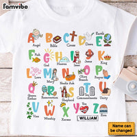 Personalized Gift For Grandson Biblical Alphabet Kid T Shirt 28985 thumb 1