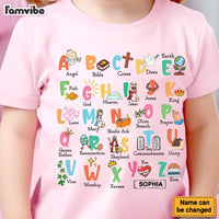 Personalized Gift For Grandson Biblical Alphabet Kid T Shirt 28985 thumb 1