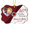 Personalized Gift For 40th Wedding Anniversary Benelux Ornament 28991 1