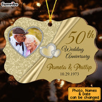 Personalized Gift For 40th Wedding Anniversary Benelux Ornament 28991 thumb 1
