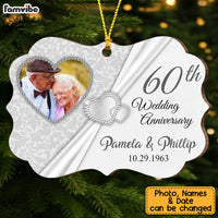 Personalized Gift For 40th Wedding Anniversary Benelux Ornament 28991 thumb 1