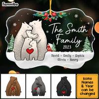 Personalized Gift For Family Bear Christmas Benelux Ornament 28997 thumb 1