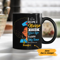 Personalized BWA Nurse Proud Mug JL273 27O57 thumb 1