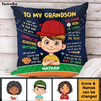Personalized Birthday Gift For Grandson Baseball Pillow 30951 thumb 1
