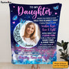 Personalized Gift For Daughter Moon Photo Blanket 31414 1