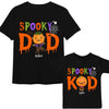 Personalized Halloween Gift For Family Spooky Monster Adult And Kid Tee 29003 1