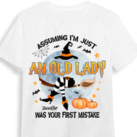 Personalized Gift For Grandma Assuming I'm Just An Old Lady Halloween Shirt - Hoodie - Sweatshirt 29019 thumb 1