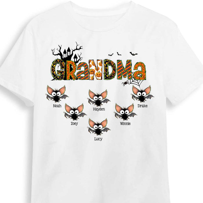 Personalized Gift For Grandma Halloween Theme Shirt - Hoodie - Sweatshirt 29024 1