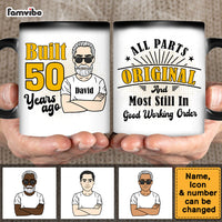 Personalized Gift For Grandpa Built 50 Years Ago Color Changing Mug 29026 thumb 1