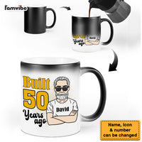 Personalized Gift For Grandpa Built 50 Years Ago Color Changing Mug 29026 thumb 1