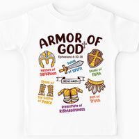Personalized Gift For Grandson Armor Of God Kid T Shirt 29038 thumb 1