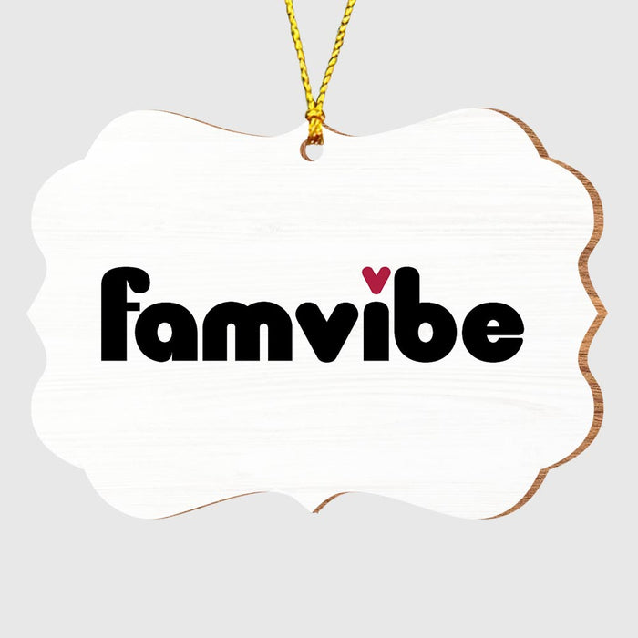 Personalized Famvibe Benelux Ornament 29046 1