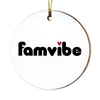 Personalized Famvibe Circle Ornament 29047 1