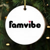 Personalized Famvibe Circle Ornament 29047 1