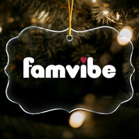 Personalized Famvibe Acrylic Benelux Ornament 29049 thumb 1
