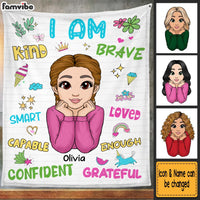 Personalized Gift For Granddaughter I Am Kind Blanket 29053 thumb 1