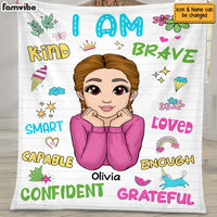 Personalized Gift For Granddaughter I Am Kind Blanket 29053 thumb 1