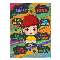 Personalized Gift For Grandson I Am Kind Blanket 29054 thumb 1