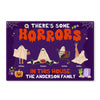 Personalized Family Halloween Horrors In This House Doormat  29065 1