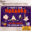 Personalized Family Halloween Horrors In This House Doormat  29065 1