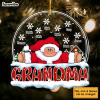 Personalized Gift For Grandma Mrs Claus Ornament 29075 thumb 1
