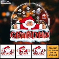 Personalized Gift For Grandma Mrs Claus Ornament 29075 thumb 1