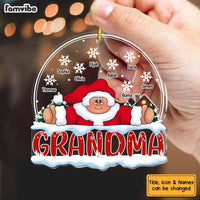 Personalized Gift For Grandma Mrs Claus Ornament 29075 thumb 1