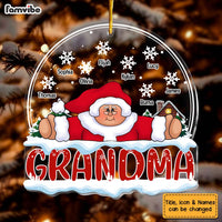 Personalized Gift For Grandma Mrs Claus Ornament 29075 thumb 1