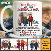 Personalized Gift For Husband I Wish I Could Turn Back The Clock Mug 29078 thumb 1