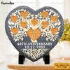 Personalized 40th Anniversary Family Tree Heart Memorial Stone 29079 1