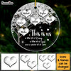 Personalized Christmas Gift For Family Tree This Is Us Circle Ornament 29087 thumb 1
