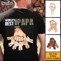 Personalized Gift For Greatest Grandpa Fist Bumps Shirt 29088 thumb 1