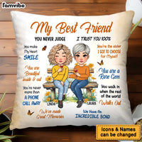Personalized Gift For Friends My Forever Friend Pillow 31264 thumb 1