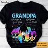 Personalized Memorial Gift Grandpa On My Heart Shirt - Hoodie - Sweatshirt 29100 1
