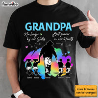 Personalized Memorial Gift Grandpa On My Heart Shirt - Hoodie - Sweatshirt 29100 thumb 1