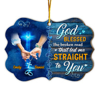 Personalized Christmas Gift For Couples Benelux Ornament 29109 thumb 1