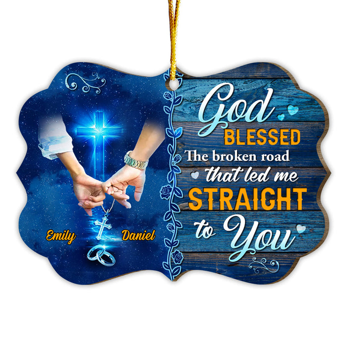 Personalized Christmas Gift For Couples Benelux Ornament 29109 1