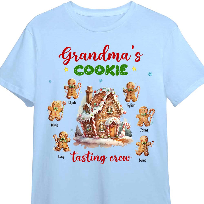 Personalized Christmas Gift For Grandma Cookie Gingerbread Shirt - Hoodie - Sweatshirt 28549 29112 1
